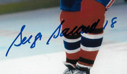 Autographed Montreal Canadiens Hall of Famer Serge Savard Signed 8x10 Photo #8