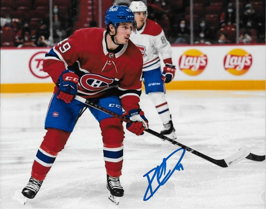 Photo 8x10 autographiée par Rafael Harvey Pinard des Canadiens de Montréal #8 Original