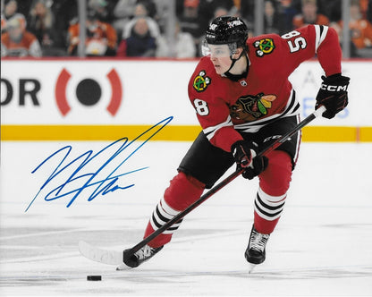 Autographed Chicago Blackhawks MacKenzie Entwistle 8x10 Photo #1 Original