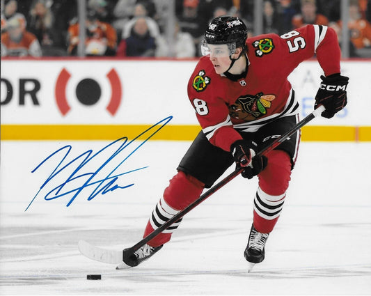 Autographed Chicago Blackhawks MacKenzie Entwistle 8x10 Photo #1 Original
