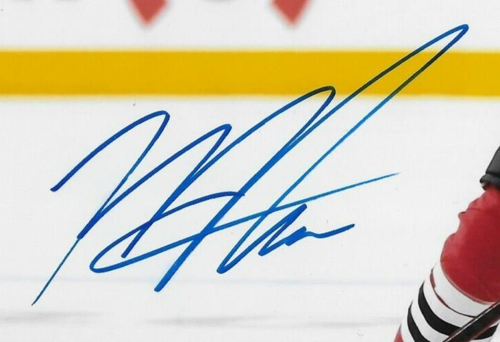 Autographed Chicago Blackhawks MacKenzie Entwistle 8x10 Photo #1 Original