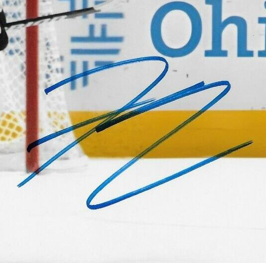 Photo autographiée 8x10 signée Frank Vatrano des Ducks d'Anaheim #2