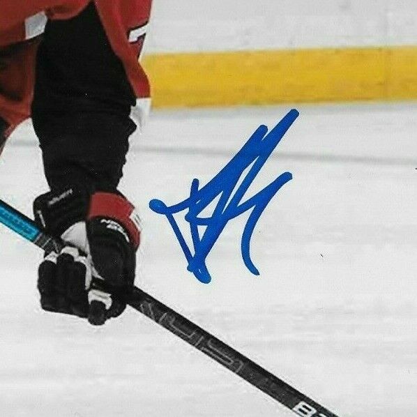 Signed Brady Tkachuk Ottawa Senators Autographed 8x10 Photo #1 Original