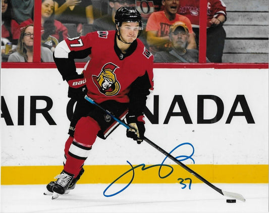 Signed Josh Norris Ottawa Senators Autographed 8x10 Photo #1 Original