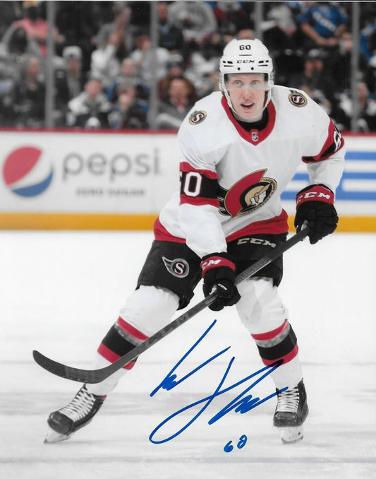 Signed Lassi Thomson Ottawa Senators Autographed 8x10 Photo #4 Original