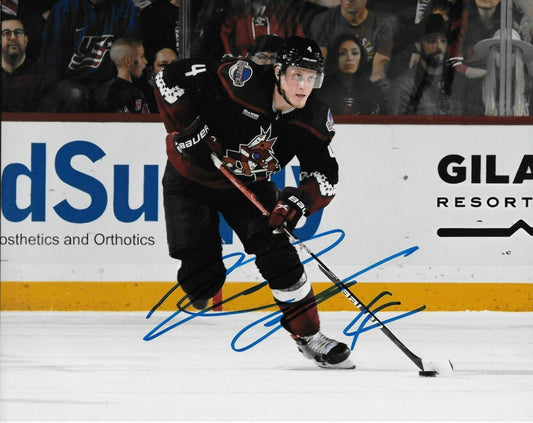 Signed Juuso Valimaki Arizona Coyotes Autographed 8x10 Photo #1 Original