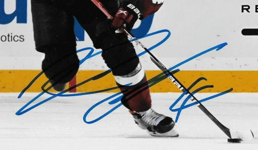 Signed Juuso Valimaki Arizona Coyotes Autographed 8x10 Photo #1 Original