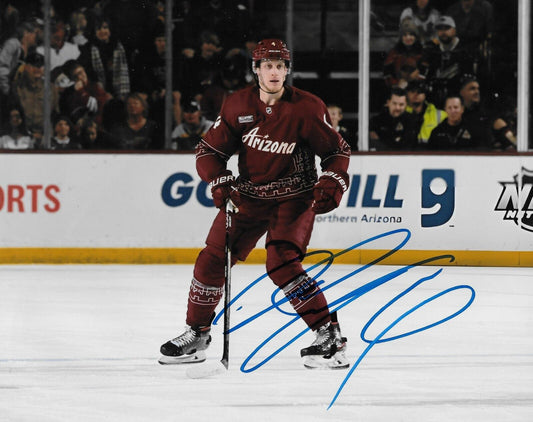 Signed Juuso Valimaki Arizona Coyotes Autographed 8x10 Photo #2 Original