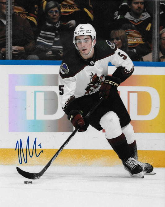 Signed Michael Kesselring Arizona Coyotes Autographed 8x10 Photo #2 Original