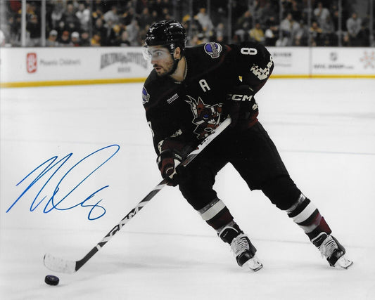Signed Nick Schmaltz Arizona Coyotes Autographed 8x10 Photo #1 Original