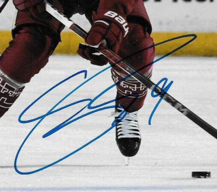 Signed Clayton Keller Arizona Coyotes Autographed 8x10 Photo #1 Original