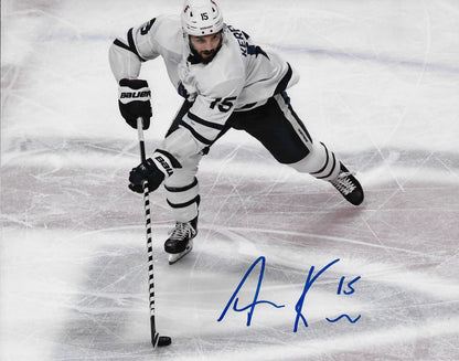 Signed Alex Kerfoot Toronto Maple Leafs Autographed 8x10 Photo #2 Original