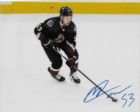 Signed Michael Carcone Arizona Coyotes Autographed 8x10 Photo #1 Original