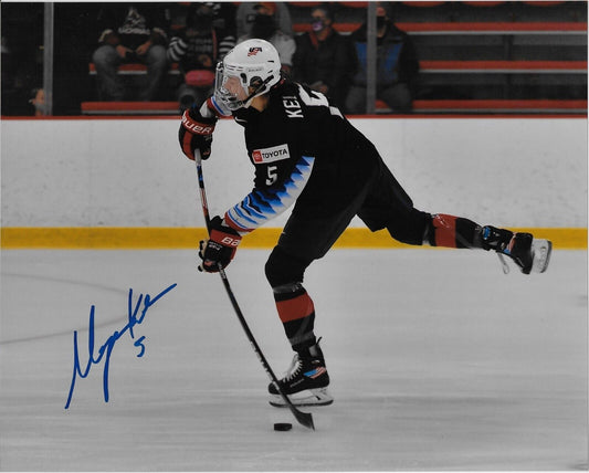 Autographed Megan Keller Team USA Womens Hockey Olympics 8x10 Photo #6 Original