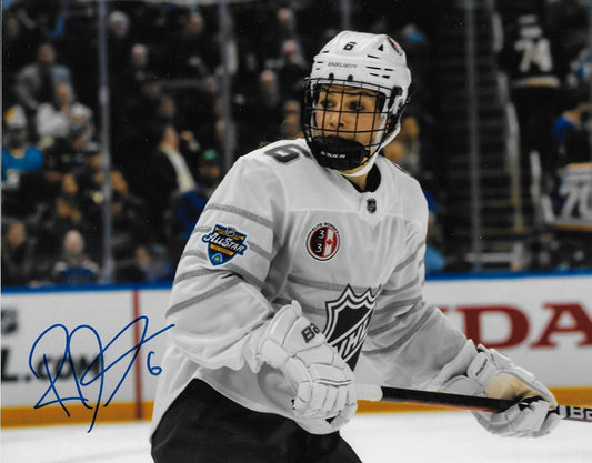 Signed Rebecca Johnston Team Canada Womens Hockey NHL All Star Game 8x10 Photo 9