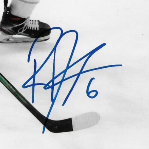 Signed Rebecca Johnston Team Canada Womens Hockey NHL All Star Game 8x10 Photo 4