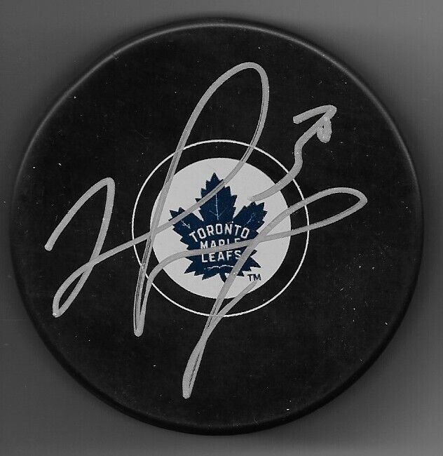 Rondelle de hockey signée par Matt Murray des Maple Leafs de Toronto avec authentification JSA