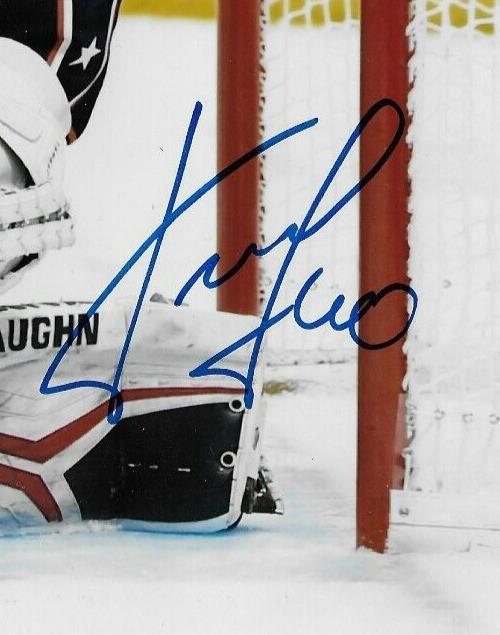 Signed Daniil Tarasov Columbus Blue Jackets Autographed 8x10 Photo #2 Original