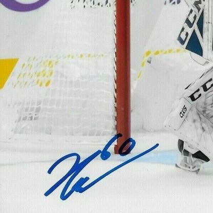 Signed Jet Greaves Columbus Blue Jackets Autographed 8x10 Photo #1 Original