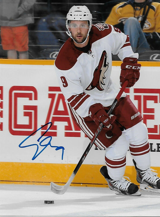 Signed Sam Gagner Arizona Coyotes Autographed 8x10 Photo #1 Original
