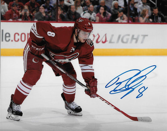 Signed Tobias Reider Arizona Coyotes Autographed 8x10 Photo #1 Original