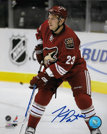 Photo autographiée 8x10 de Kevin Porter des Coyotes de l'Arizona n°1