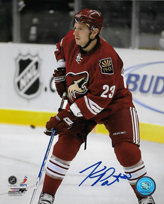 Photo autographiée 8x10 de Kevin Porter des Coyotes de l'Arizona n°1