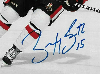 Photo autographiée 8x10 signée Zach Smith des Sénateurs d'Ottawa à 1 $