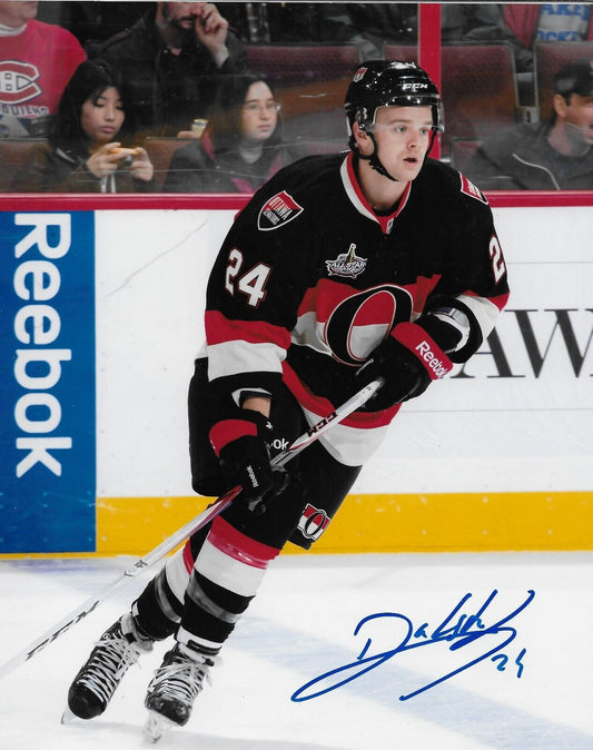 Signed Stephane Da Costa Ottawa Senators Autographed 8x10 Photo #1 Original