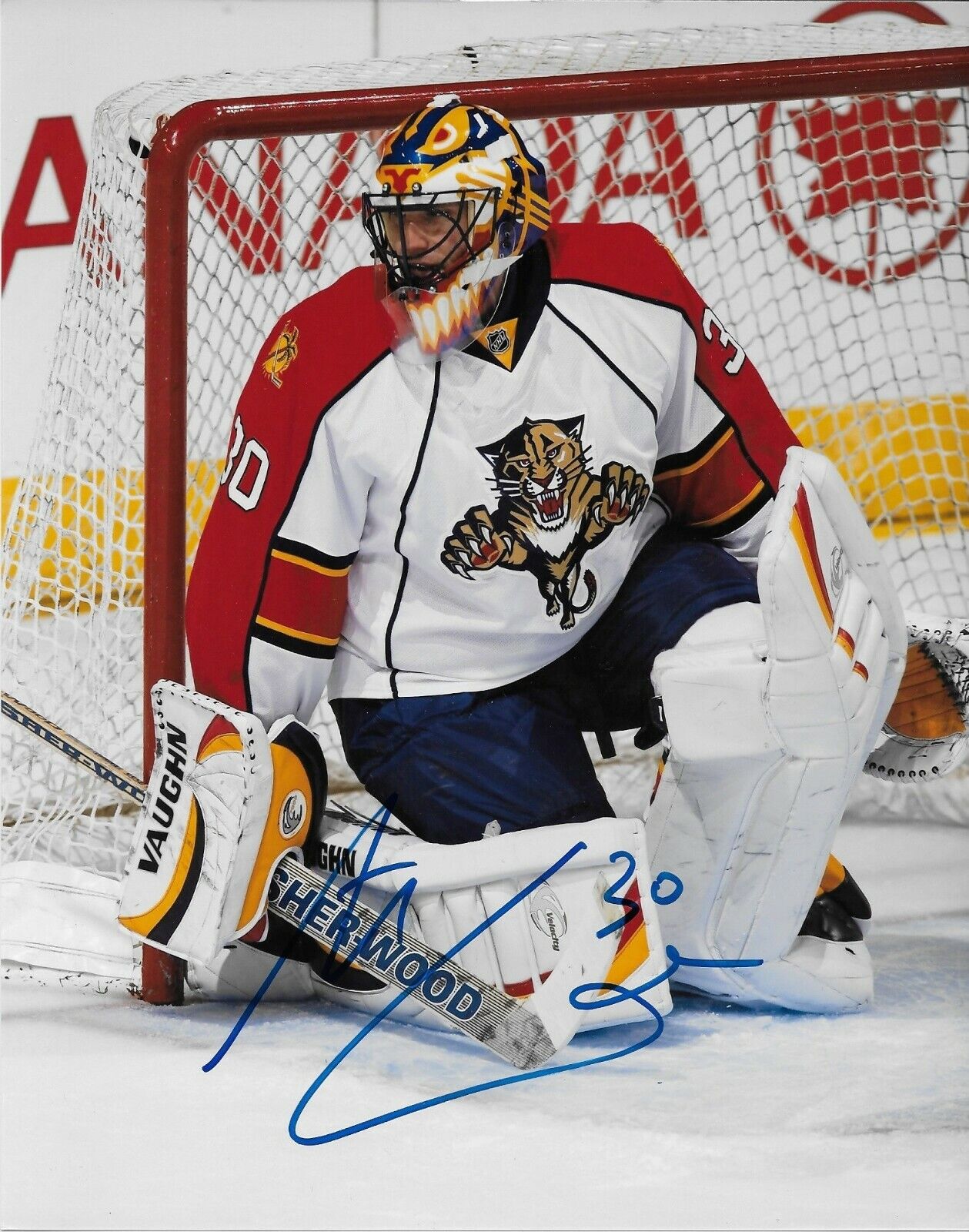 Signed Scott Clemmensen Florida Panthers Autographed 8x10 Photo #1 Original