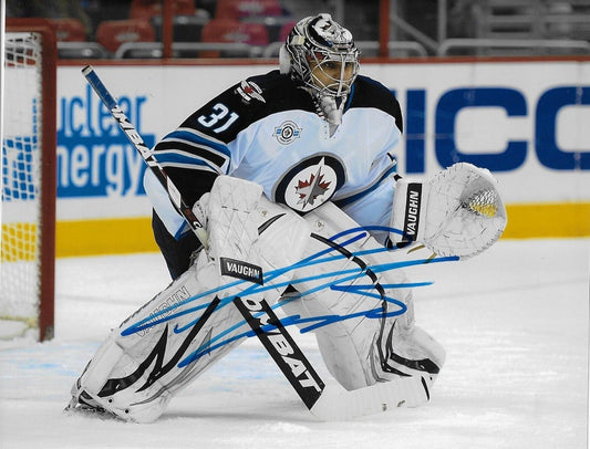 Signed Ondrej Pavelec Winnipeg Jets Goalie Autographed 8x10 Photo #1 Original