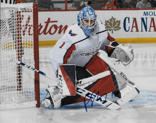 Signed Pheonix Copley Washington Capitals Autographed 8x10 Photo #3 Original