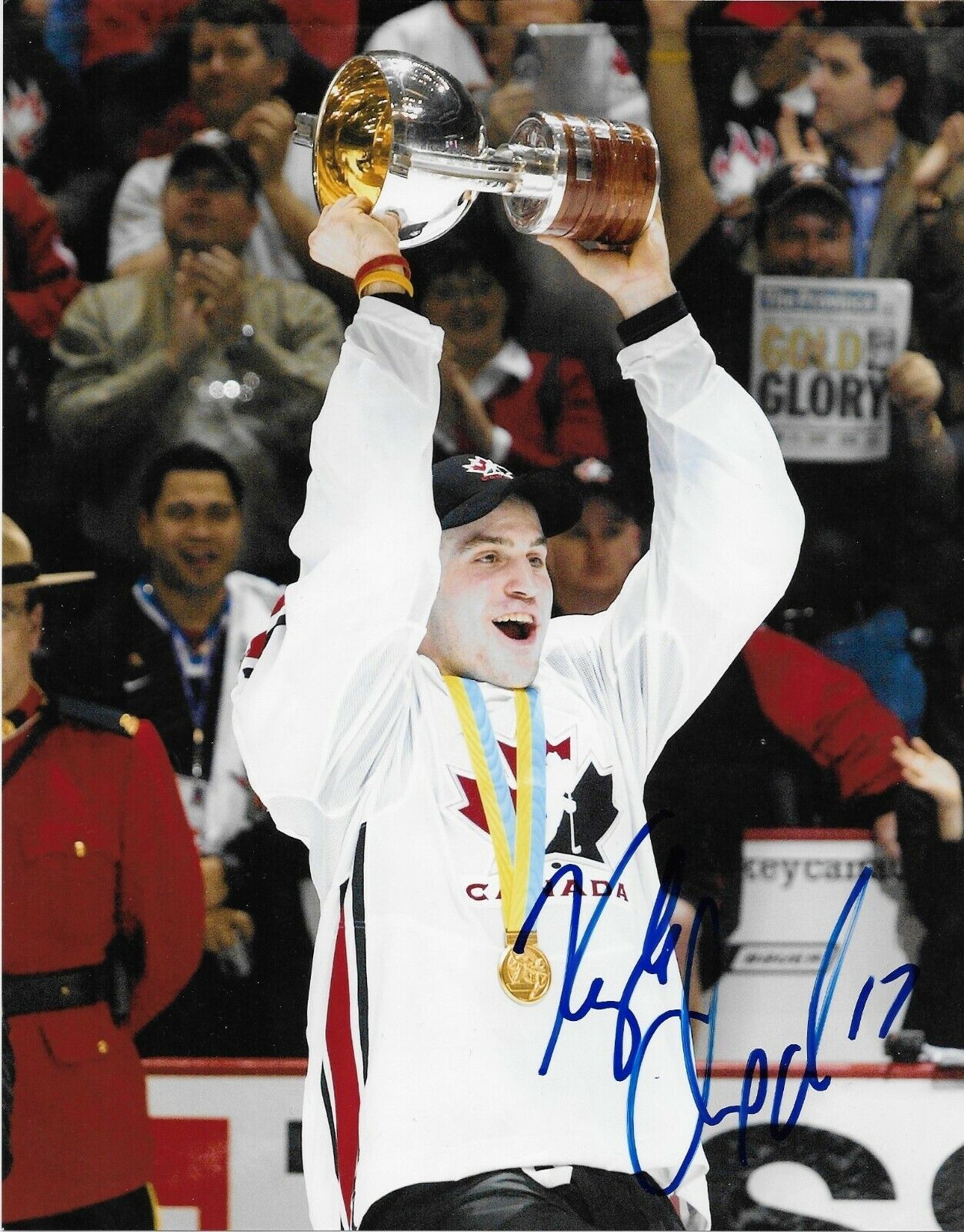 Signed Jared Cowen Team Canada World Juniors Autographed 8x10 Photo #1 Original