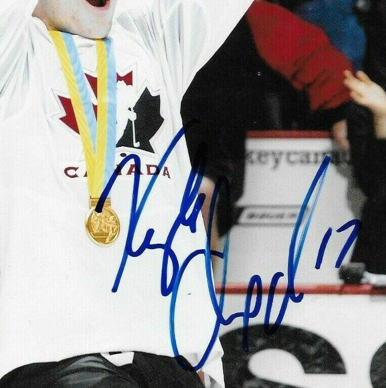 Signed Jared Cowen Team Canada World Juniors Autographed 8x10 Photo #1 Original