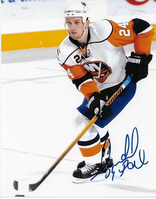 Signed Radek Martinek New York Islanders Autographed 8x10 Photo #1 Original