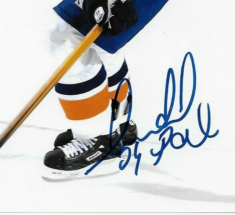 Signed Radek Martinek New York Islanders Autographed 8x10 Photo #1 Original