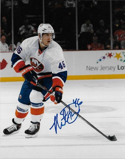 Signed Matt Donovan New York Islanders Autographed 8x10 Photo #1 Original