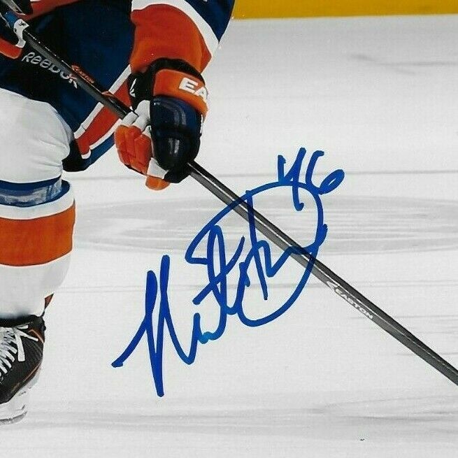 Signed Matt Donovan New York Islanders Autographed 8x10 Photo #1 Original