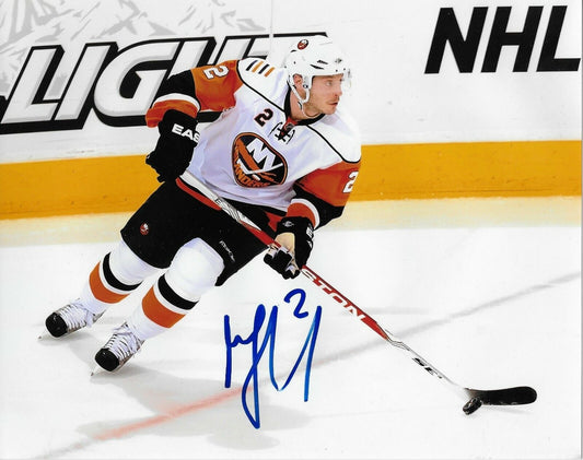 Signed Mark Streit New York Islanders Autographed 8x10 Photo #1 Original