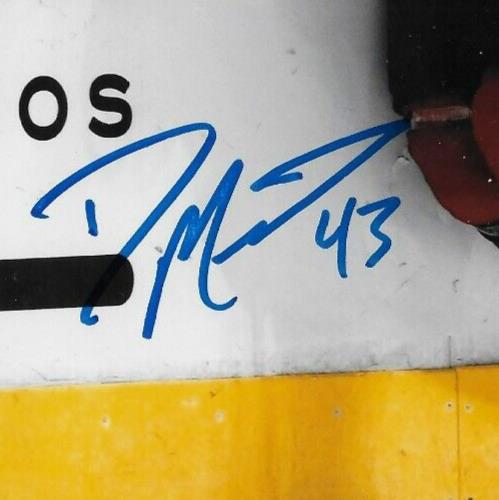 Photo autographiée 8x10 de Dakota Mermis des Arizona Coyotes #1 originale