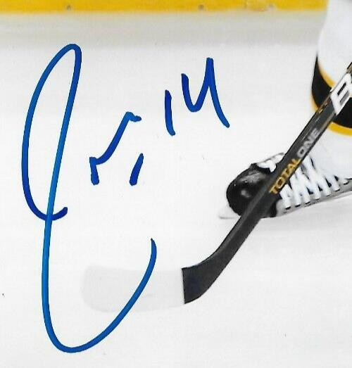 Signed Joe Corvo Boston Bruins Autographed 8x10 Photo #1 Original