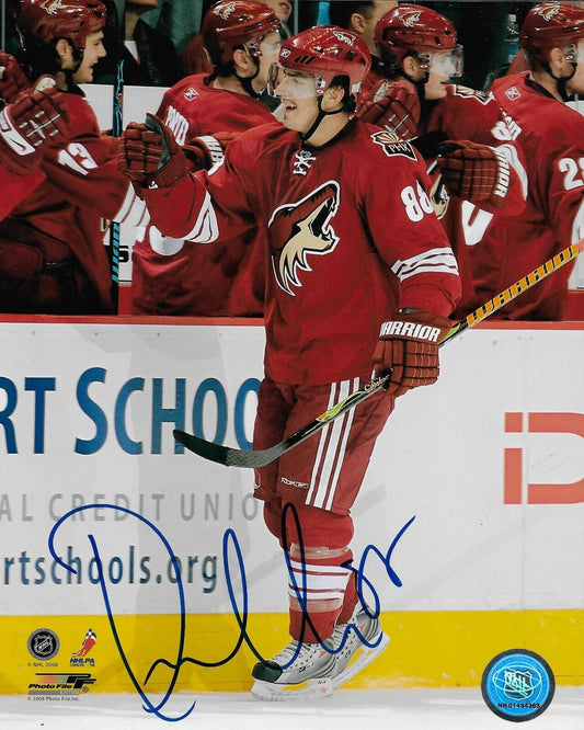 Signed Peter Mueller Arizona Coyotes Autographed 8x10 Photo #2 Original