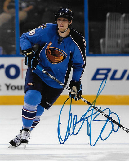 Signed Nik Antropov Atlanta Thrashers Autographed 8x10 Photo #1 Original