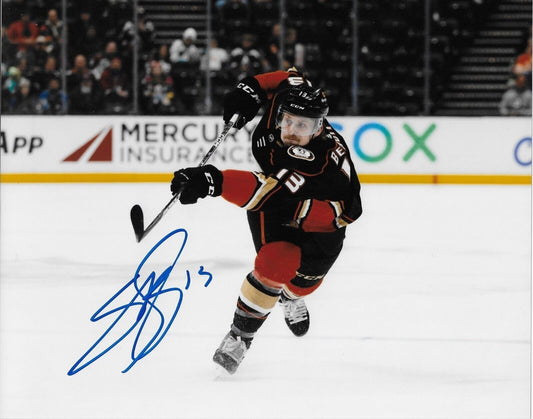 Signed Simon Benoit Anaheim Ducks Autographed 8x10 Photo #3 Original