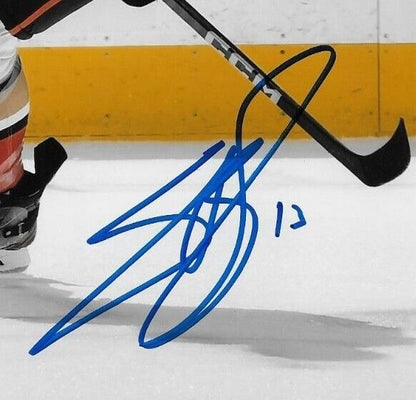 Signed Simon Benoit Anaheim Ducks Autographed 8x10 Photo #4 Original