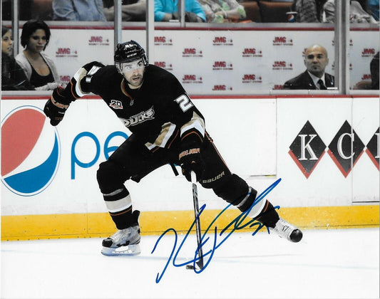 Signed Kyle Palmieri Anaheim Ducks Autographed 8x10 Photo #1 Original