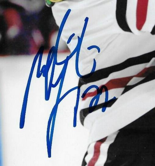 Signed Martin Lapointe Chicago Blackhawks Autographed 8x10 Photo #1 Original