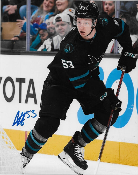 Signed Nicolas Meloche San Jose Sharks Autographed 8x10 Photo #2 Original