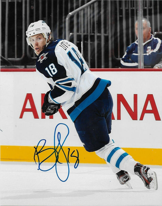 Signed Bryan Little Winnipeg Jets Autographed 8x10 Photo #1 Original