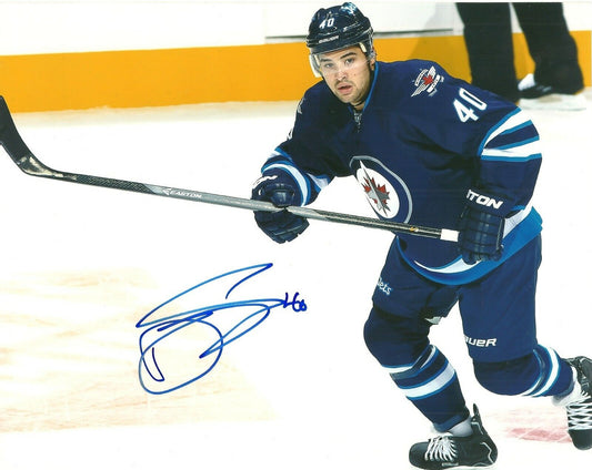 Signed Winnipeg Jets Devin Setoguchi Autographed 8x10 Photo #1 Original